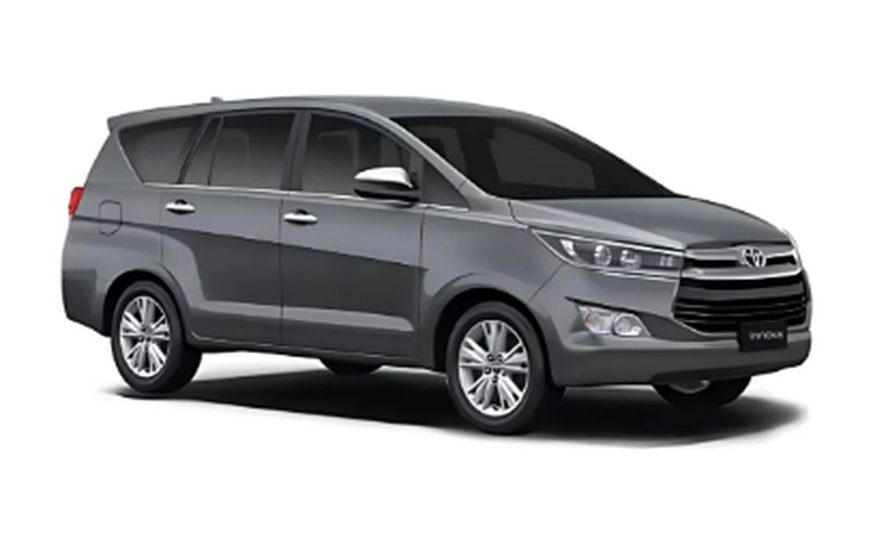 Innova Crysta cab from Aadya Inn Tirupati